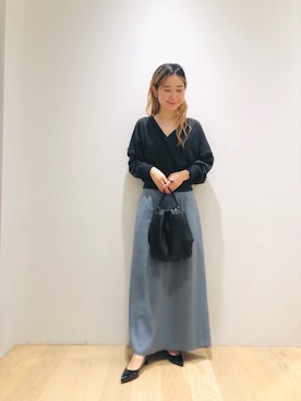 西野きよさん（レディース・152cm）の秋コーディネート