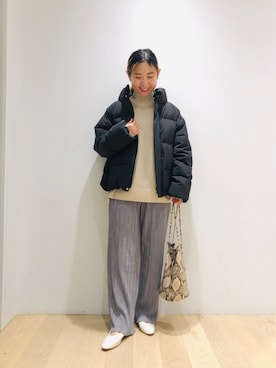 西野きよさん(レディース・152cm)の秋コーディネート