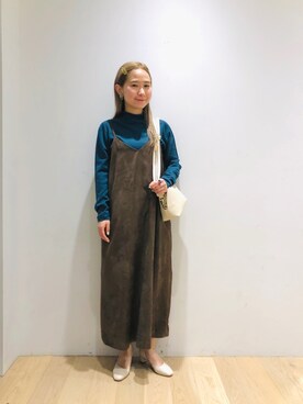 西野きよさん（レディース・152cm）の秋コーディネート
