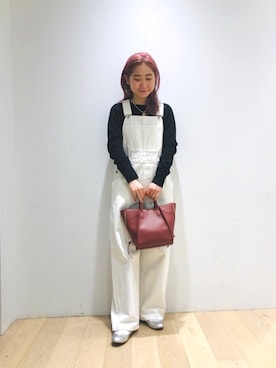 西野きよさん(レディース・152cm)の冬コーディネート