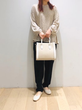 西野きよさん（レディース・152cm）の春コーディネート