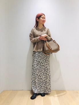 西野きよさん（レディース・152cm）の春コーディネート