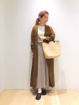 西野きよさん（レディース・152cm）の春コーディネート