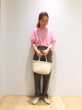 西野きよさん（レディース・152cm）の春コーディネート