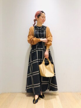 西野きよさん（レディース・152cm）の春コーディネート