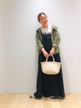 西野きよさん(レディース・152cm)の春コーディネート