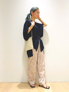 西野きよさん（レディース・152cm）の春コーディネート