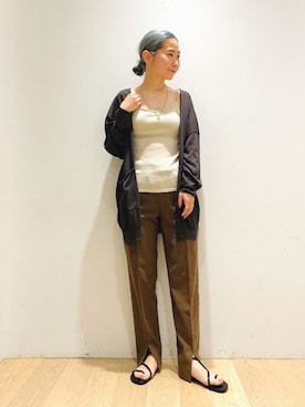 西野きよさん（レディース・152cm）の春コーディネート