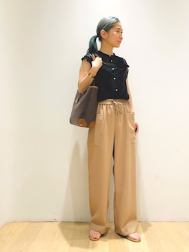 西野きよさん（レディース・152cm）の春コーディネート