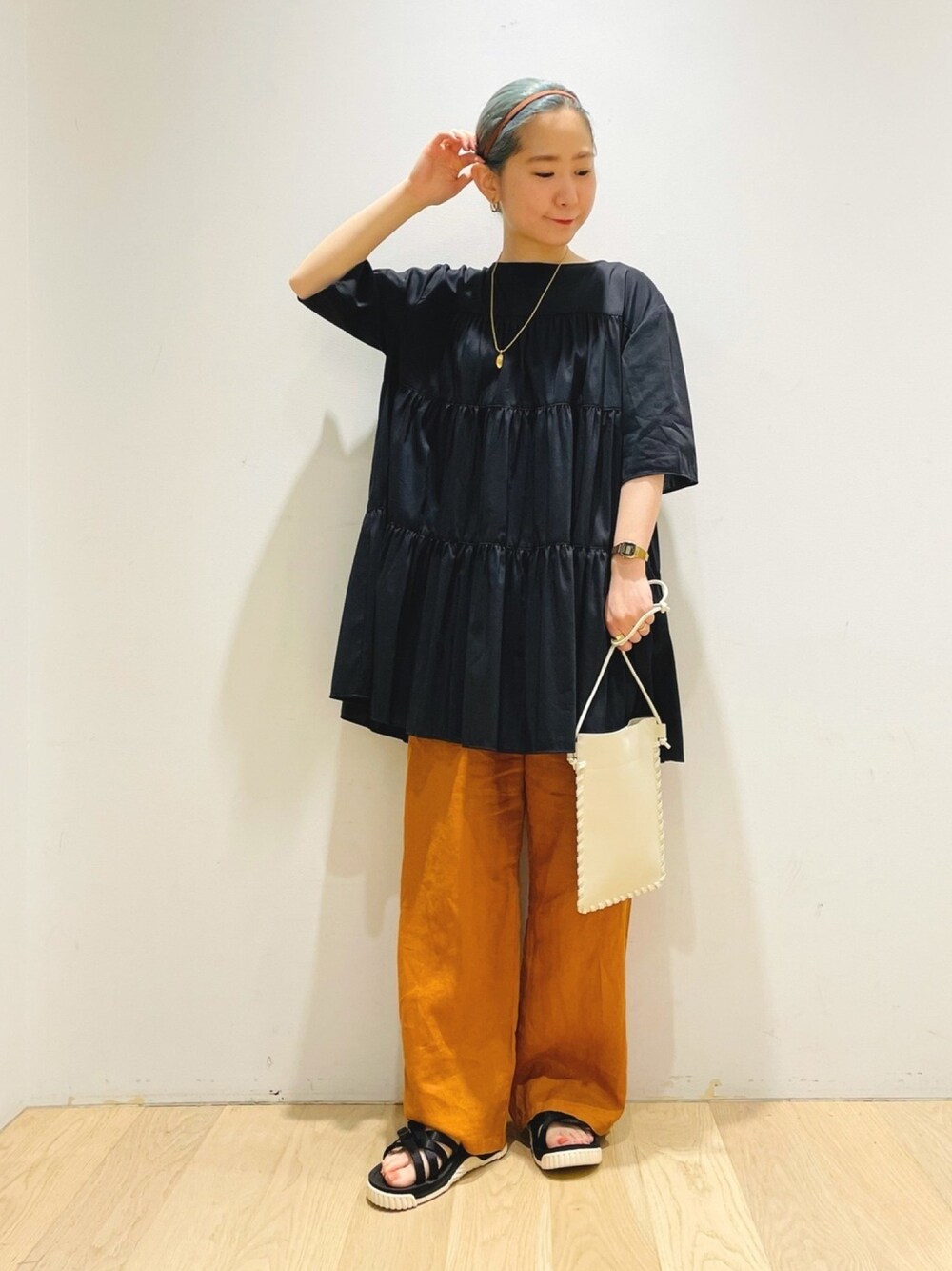 URBAN RESEARCH（アーバンリサーチ）の「コットンシルクティアード 