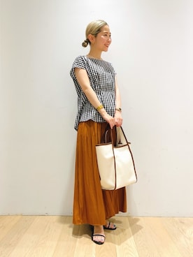 西野きよさん(レディース・152cm)の夏コーディネート