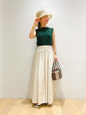 西野きよさん(レディース・152cm)の夏コーディネート