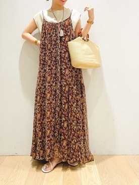 西野きよさん（レディース・152cm）の夏コーディネート