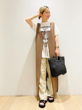 西野きよさん（レディース・152cm）の夏コーディネート