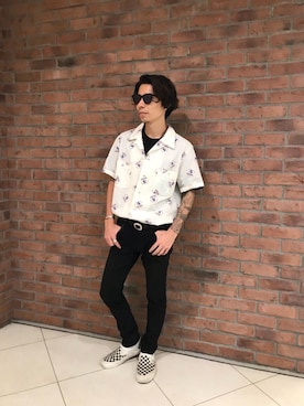 「ビックヤンク」｜Masatoさん（メンズ・163cm）の夏コーディネート