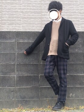 「Dr. Martens（ドクターマーチン）のDr.Martens / ドクターマーチン 1461 3EYE GIBSON SHOE 3ホール ギブソン シューズ ブーツ（ブーツ）」を使った、K aiさん（メンズ・166cm）の春コーディネート