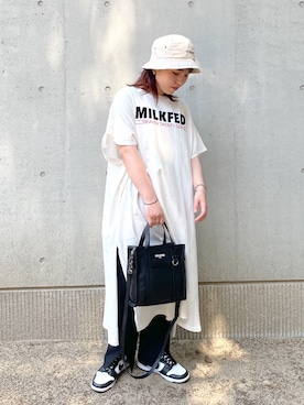 江藤 優花さんの（MILKFED. | ミルクフェド）を使ったコーディネート