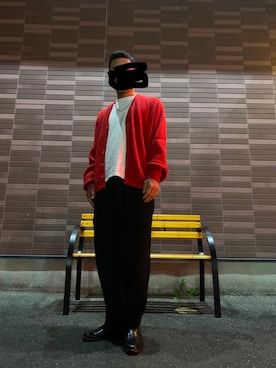 「坩堝（ルツボ）のアイテム」を使った、tekitoumanさん（メンズ・170cm）の秋コーディネート