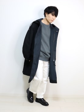 「ROTHCO（ロスコ）のアイテム（シューズ）」を使った、あとむさん（メンズ・162cm）の春コーディネート