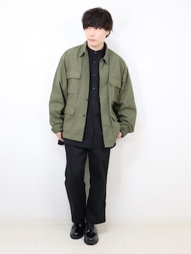 「ROTHCO（ロスコ）のアイテム（ブーツ）」を使った、あとむさん（メンズ・162cm）の春コーディネート