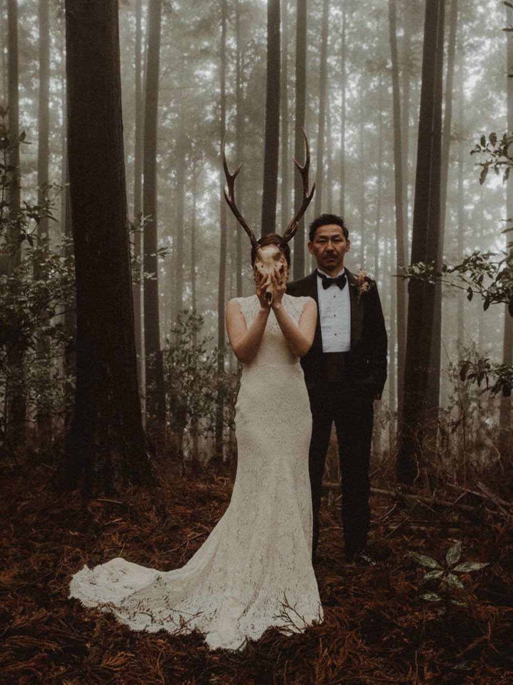 「結婚式、前撮り、タキシード、ウエディングドレス、ウェディングドレス、ドレス、wedding、dress、マーメイドライン」｜「Rue de Seineのアイテム（ドレス、ホワイト系）」を使った、takaさん（レディース・161cm）の秋コーディネートの1枚目の写真