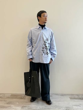 「JOSEPH（ジョセフ）のアイテム」を使った、JOSEPH_STUDIO_MEN_OFFICIALさん（メンズ・179cm）の秋コーディネート