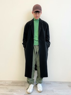 「JOSEPH（ジョセフ）のアイテム」を使った、JOSEPH_STUDIO_MEN_OFFICIALさん（メンズ・174cm）の冬コーディネート