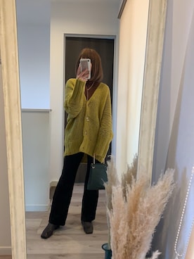 「ジーナシス」｜「アイテム（ハンドバッグ）」を使った、kanakoさん（レディース・150cm）の冬コーディネート