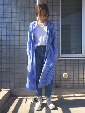 「FORK&SPOON」｜hirayamaさん（レディース・156cm）の夏コーディネート