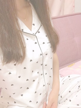「GU（ジーユー）のアイテム（トップス、ホワイト系）」を使った、愛 沙 ٭*さん（レディース・152cm）の夏コーディネート