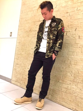 カンジさん（メンズ・167cm）の春コーディネート