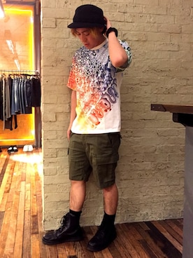 カンジさん（メンズ・167cm）の春コーディネート