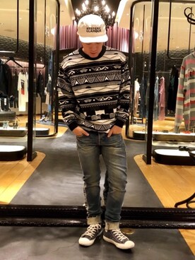 カンジさん（メンズ・167cm）の秋コーディネート