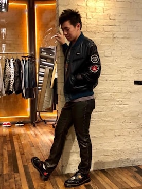 カンジさん（メンズ・167cm）の秋コーディネート