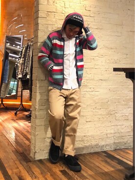 カンジさん（メンズ・167cm）の秋コーディネート