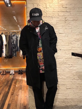 「HYSTERIC GLAMOUR（ヒステリックグラマー）のアイテム（ワンピース/ドレス）」を使った、カンジさん（メンズ・167cm）の冬コーディネート