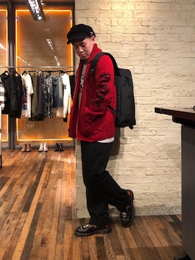 カンジさん（メンズ・167cm）の冬コーディネート