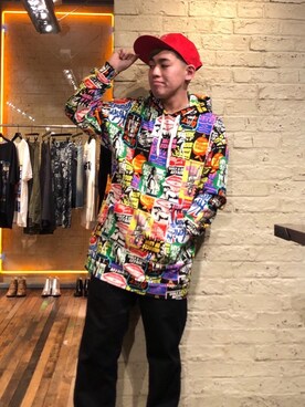 「HYSTERIC GLAMOUR（ヒステリックグラマー）のアイテム（ワンピース/ドレス）」を使った、カンジさん（メンズ・167cm）の冬コーディネート