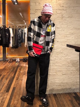 カンジさん（メンズ・167cm）の冬コーディネート