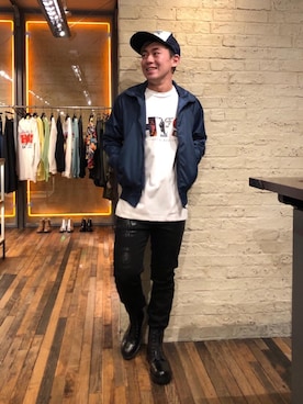 カンジさん（メンズ・167cm）の春コーディネート