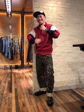 「G-SHOCK」｜「アイテム（ブーツ）」を使った、カンジさん（メンズ・167cm）の春コーディネート