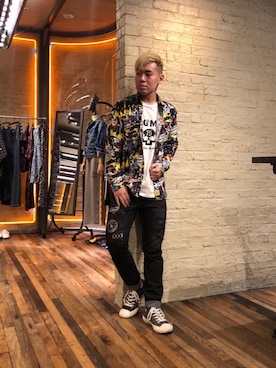 カンジさん（メンズ・167cm）の春コーディネート