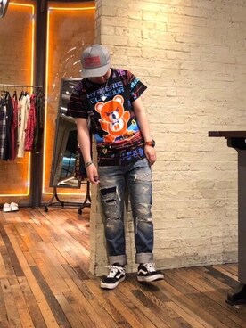 カンジさん（メンズ・167cm）の春コーディネート