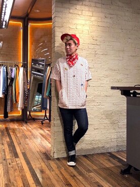 カンジさん(メンズ・167cm)の夏コーディネート