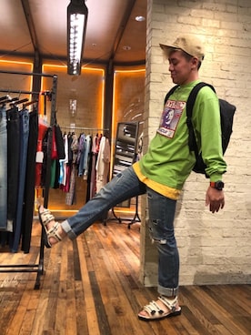 カンジさん(メンズ・167cm)の夏コーディネート