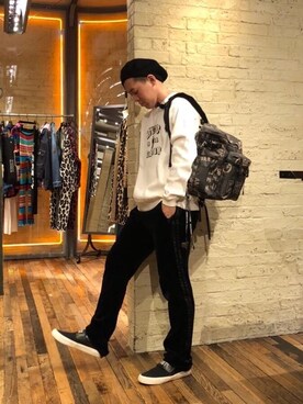 「ベレー」｜カンジさん（メンズ・167cm）の秋コーディネート
