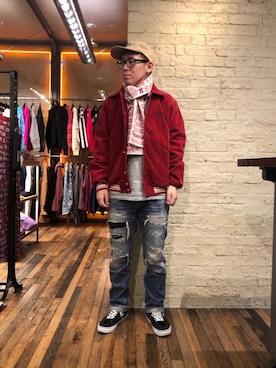 カンジさん（メンズ・167cm）の冬コーディネート