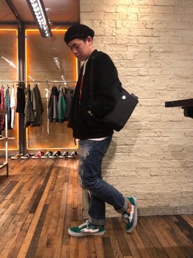 「ベレー」｜カンジさん（メンズ・167cm）の冬コーディネート