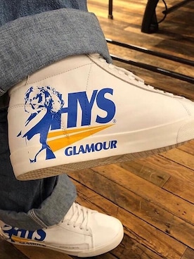 「HYSTERIC GLAMOUR（ヒステリックグラマー）のアイテム（サロペット/オーバーオール）」を使った、カンジさん（メンズ・167cm）の春コーディネート