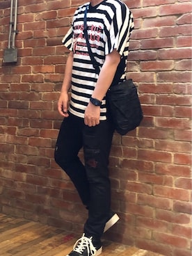 カンジさん（メンズ・167cm）の夏コーディネート